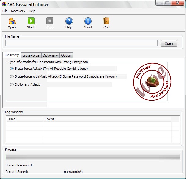 rar password unlocker 4.2.0.0 + activator